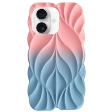 TPU чехол Leaf для Apple iPhone 16 (6.1") – Розовый