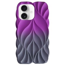 TPU чехол Leaf для Apple iPhone 16 (6.1") – Фиолетовый