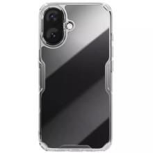 TPU чехол Nillkin Nature Pro Series для Apple iPhone 16 (6.1") – Прозрачный