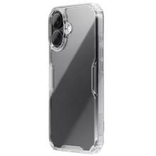 TPU чехол Nillkin Nature Pro Series для Apple iPhone 16 (6.1") – Прозрачный