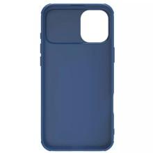 Карбонова накладка Nillkin CamShield Pro для Apple iPhone 16 (6.1") – Блакитний