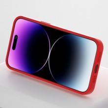 Чехол Silicone Case Full Protective with Ring для Apple iPhone 16 (6.1") – Красный