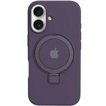 Чохол Silicone Case Full Protective with Ring для Apple iPhone 16 (6.1") – Фіолетовий