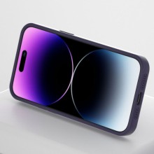Чехол Silicone Case Full Protective NO LOGO with Ring для Apple iPhone 16 (6.1") – Фиолетовый
