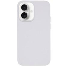 Чехол Silicone Case Full Protective (AA) NO LOGO для Apple iPhone 16 (6.1") – Белый