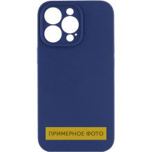 Чехол Silicone Case Full Camera Protective (AA) NO LOGO для Apple iPhone 16 (6.1") – Синий