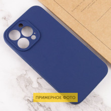 Чехол Silicone Case Full Camera Protective (AA) NO LOGO для Apple iPhone 16 (6.1") – Синий