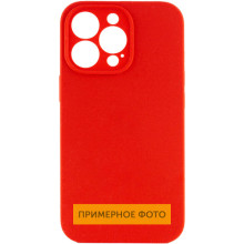 Чехол Silicone Case Full Camera Protective (AA) NO LOGO для Apple iPhone 16 (6.1") – Красный