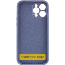 Чехол Silicone Case Full Camera Protective (AA) NO LOGO для Apple iPhone 16 (6.1") – Серый