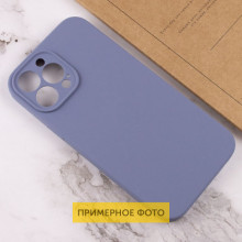 Чохол Silicone Case Full Camera Protective (AA) NO LOGO для Apple iPhone 16 (6.1") – Сірий