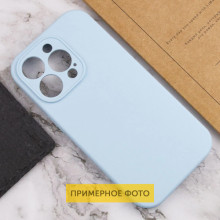Чохол Silicone Case Full Camera Protective (AA) NO LOGO для Apple iPhone 16 (6.1") – Блакитний