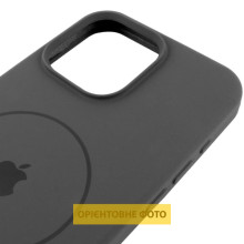 Чехол Silicone Case Full Protective (AA) V2 with MagSafe для Apple iPhone 16 (6.1") – Серый