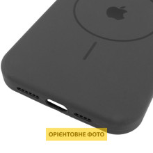 Чехол Silicone Case Full Protective (AA) V2 with MagSafe для Apple iPhone 16 (6.1") – Серый