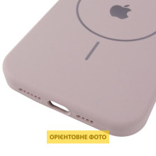Чехол Silicone Case Full Protective (AA) V2 with MagSafe для Apple iPhone 16 (6.1") – Серый