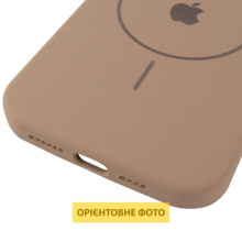 Чохол Silicone Case Full Protective (AA) V2 with MagSafe для Apple iPhone 16 (6.1") – Бежевий
