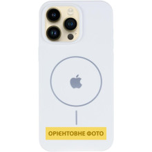 Чохол Silicone Case Full Protective (AA) V2 with MagSafe для Apple iPhone 16 (6.1") – Білий
