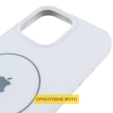Чохол Silicone Case Full Protective (AA) V2 with MagSafe для Apple iPhone 16 (6.1") – Білий