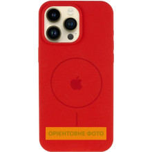 Чохол Silicone Case Full Protective (AA) V2 with MagSafe для Apple iPhone 16 (6.1") – Червоний
