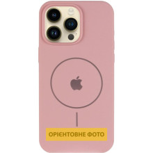 Чохол Silicone Case Full Protective (AA) V2 with MagSafe для Apple iPhone 16 (6.1") – Рожевий