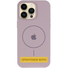 Чохол Silicone Case Full Protective (AA) V2 with MagSafe для Apple iPhone 16 (6.1") – Сірий
