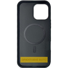 TPU чехол Monzo (MagFit) для Apple iPhone 16 (6.1") – Серебряный