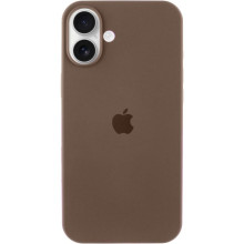 Чехол Silicone Case Full Protective (AA) для Apple iPhone 16 (6.1") (Коричневый)