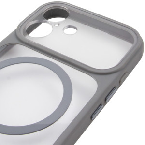 Чехол TPU+PC GETMAN Moon Clear with MagSafe для Apple iPhone 16 (6.1")