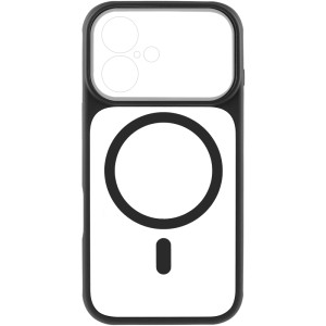 Чехол TPU+PC GETMAN Moon Clear with MagSafe для Apple iPhone 16 (6.1")