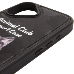 TPU+PC чехол Animal Club для Apple iPhone 16 (6.1")