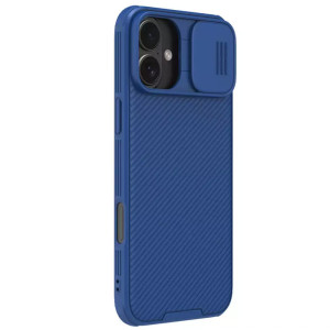 Карбонова накладка Nillkin CamShield Pro Magnetic для Apple iPhone 16 (6.1")