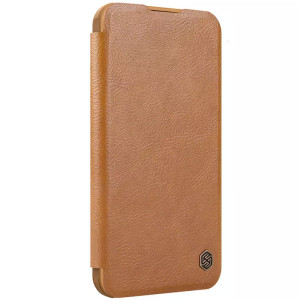 Шкіряний чохол-книжка Nillkin Qin Prop для Apple iPhone 16 (6.1")