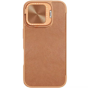 Шкіряний чохол-книжка Nillkin Qin Prop для Apple iPhone 16 (6.1")