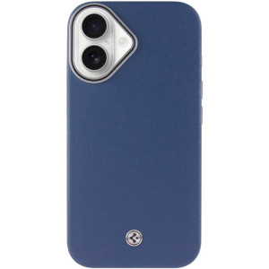 Чехол SGP PC+Leather with Magnetic Fit для Apple iPhone 16 (6.1") – Blue
