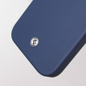 Чехол SGP PC+Leather with Magnetic Fit для Apple iPhone 16 (6.1") – Blue