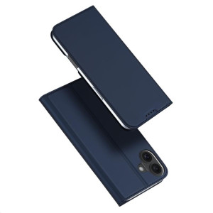 Чохол-книжка Dux Ducis з кишенею для візиток для Apple iPhone 16 (6.1") (Синій)
