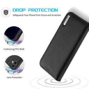 Чохол-книжка Dux Ducis Hivo для Apple iPhone 16 (6.1") – Чорний