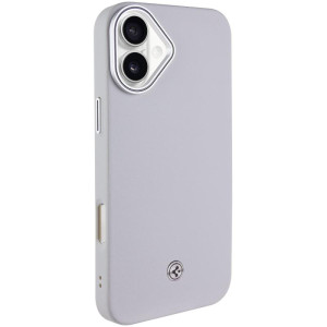 Чехол SGP PC+Leather with Magnetic Fit для Apple iPhone 16 (6.1") – Серый
