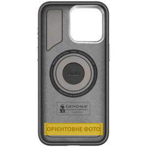 Чехол SGP PC+Leather with Magnetic Fit для Apple iPhone 16 (6.1") – Черный