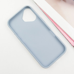 TPU чохол Bonbon Metal Style with Magnetic Fit для Apple iPhone 16 (6.1") – Блакитний