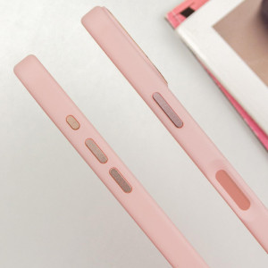 TPU чохол Bonbon Metal Style with Magnetic Fit для Apple iPhone 16 (6.1") – Рожевий