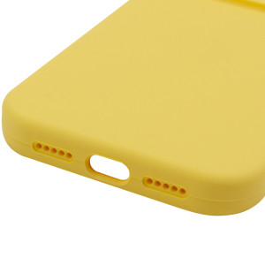 Чохол Silk Full Camera Protective (AA) NO LOGO для Apple iPhone 16 (6.1") – Жовтий
