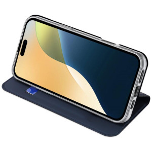 Чехол-книжка Dux Ducis с карманом для визиток для Apple iPhone 16 (6.1")
