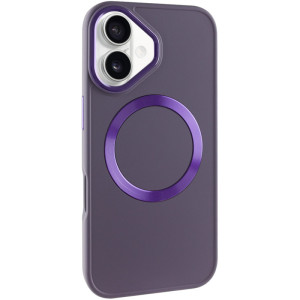 TPU чохол Bonbon Metal Style with Magnetic Fit для Apple iPhone 16 (6.1")