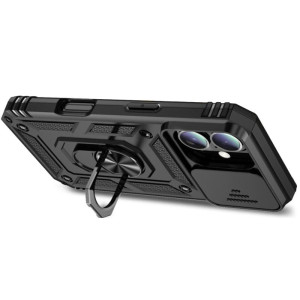 Чехол Ummi Camshield Serge Ring для Apple iPhone 16 (6.1") – Черный