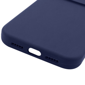 Чехол Silk Full Camera Protective (AA) NO LOGO для Apple iPhone 16 (6.1") – Синий