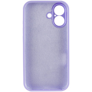 Чехол Silk Full Camera Protective (AA) NO LOGO для Apple iPhone 16 (6.1") – Сиреневый