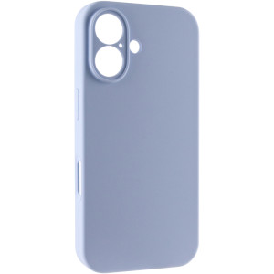 Чехол Silk Full Camera Protective (AA) NO LOGO для Apple iPhone 16 (6.1") – Голубой