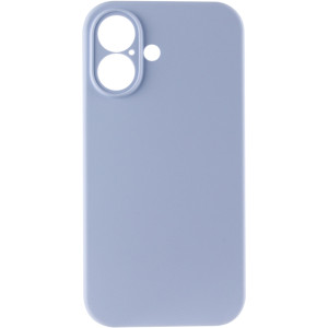 Чехол Silk Full Camera Protective (AA) NO LOGO для Apple iPhone 16 (6.1") – Голубой