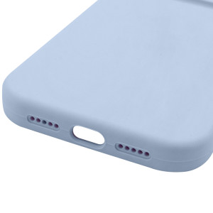 Чехол Silk Full Camera Protective (AA) NO LOGO для Apple iPhone 16 (6.1") – Голубой