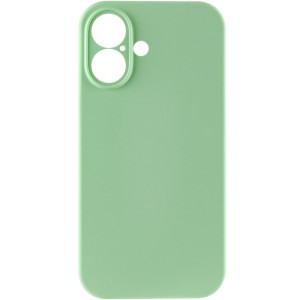 Чехол Silk Full Camera Protective (AA) NO LOGO для Apple iPhone 16 (6.1") – Зеленый